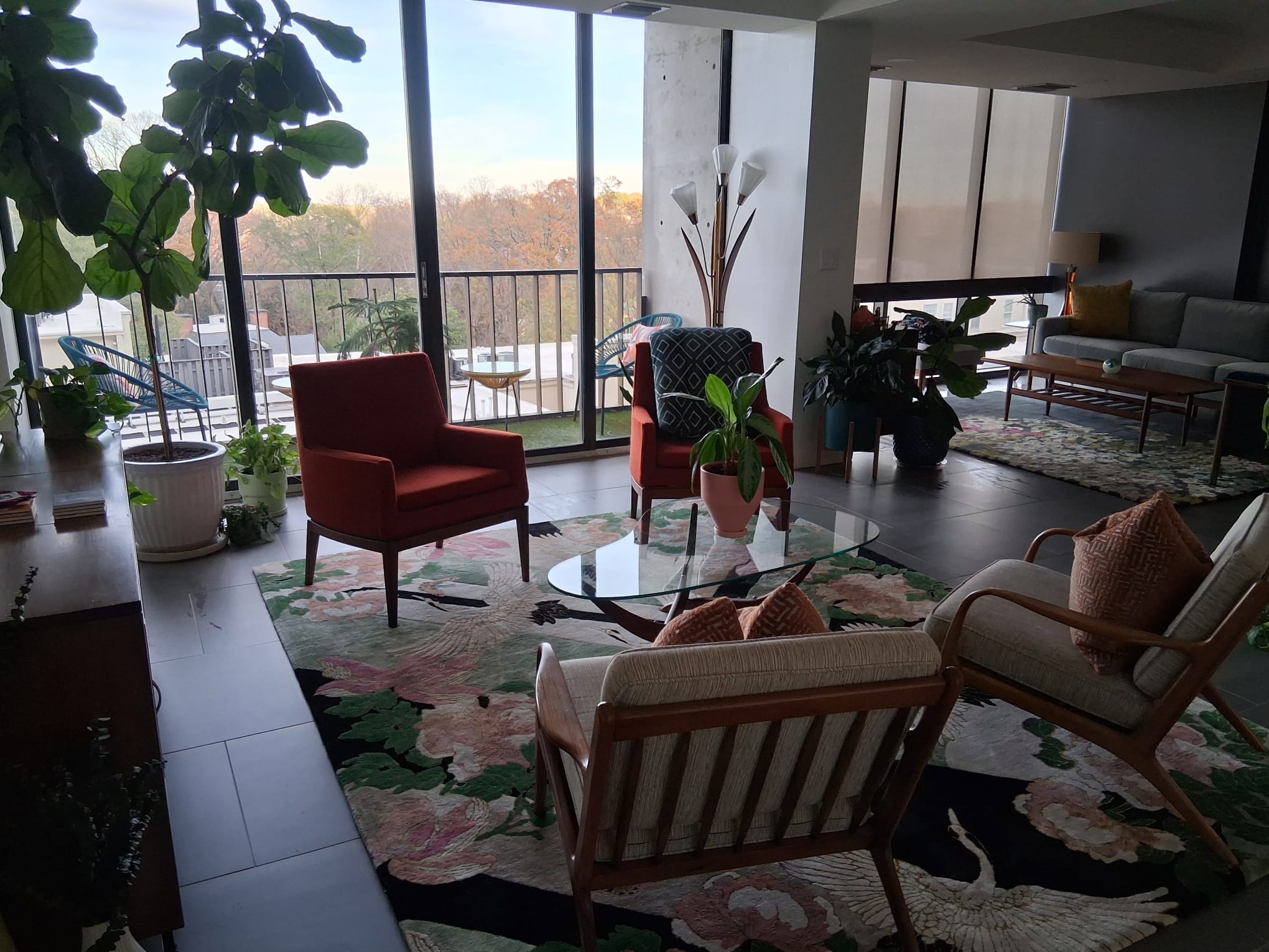 Clean Living room after residential house cleaning