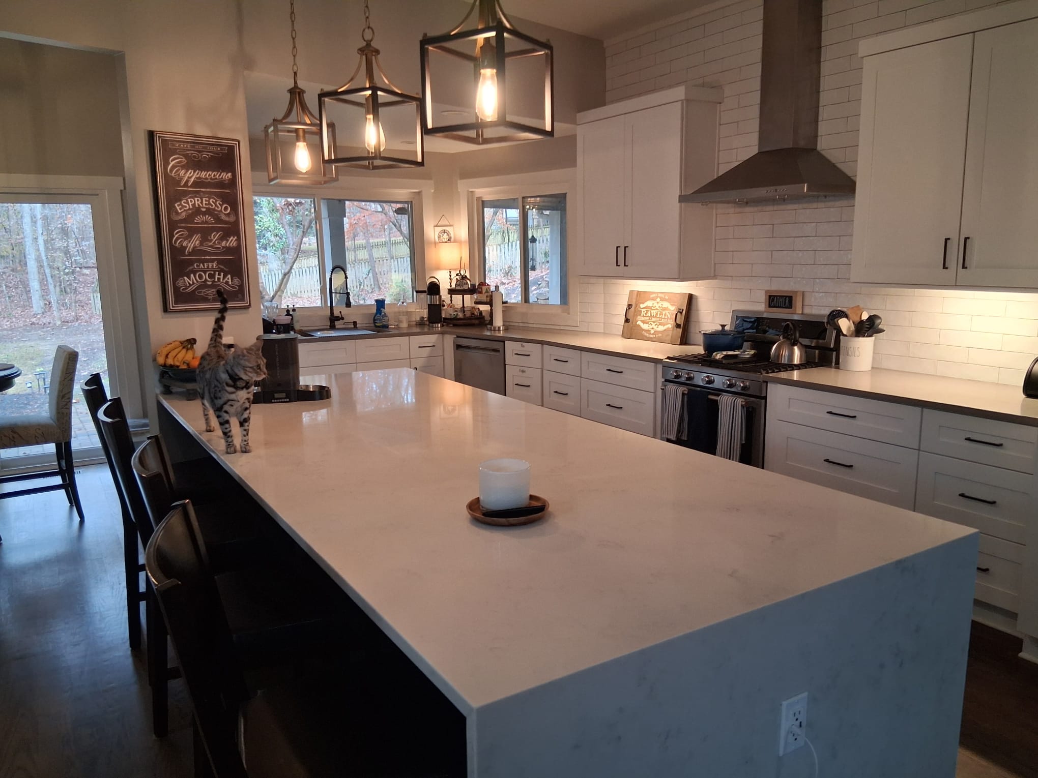 Clean Kitchen after residential house cleaning